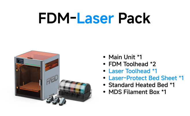 FDM-Laser Pack