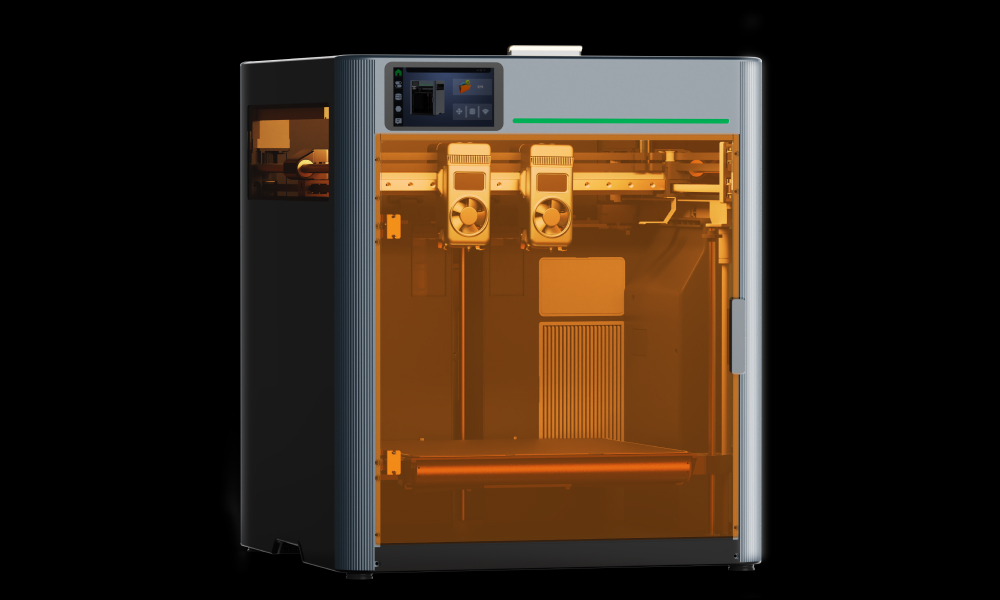 Heated chamber for engineering-grade materials