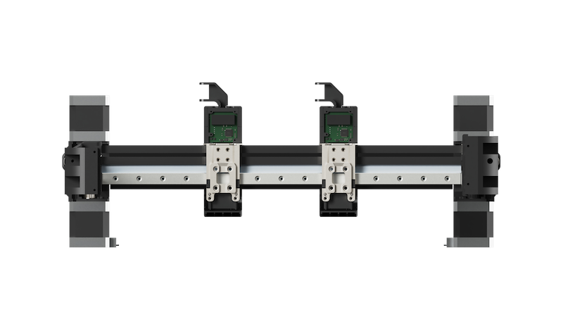 FA3D DIO dual toolhead rail